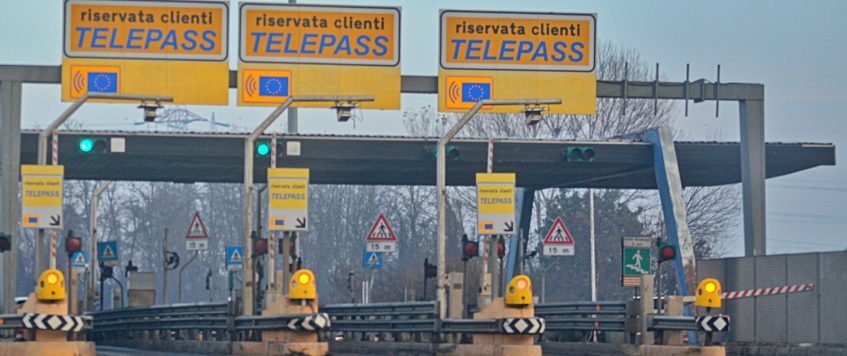 Pedaggi autostradali: aumento del 2,3%